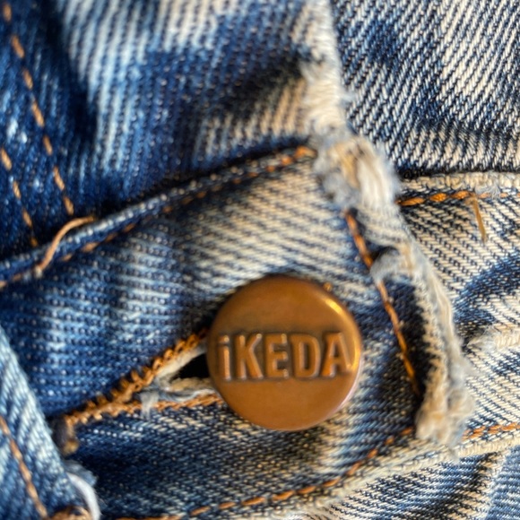 High waisted vintage jean shorts - Picture 4 of 5